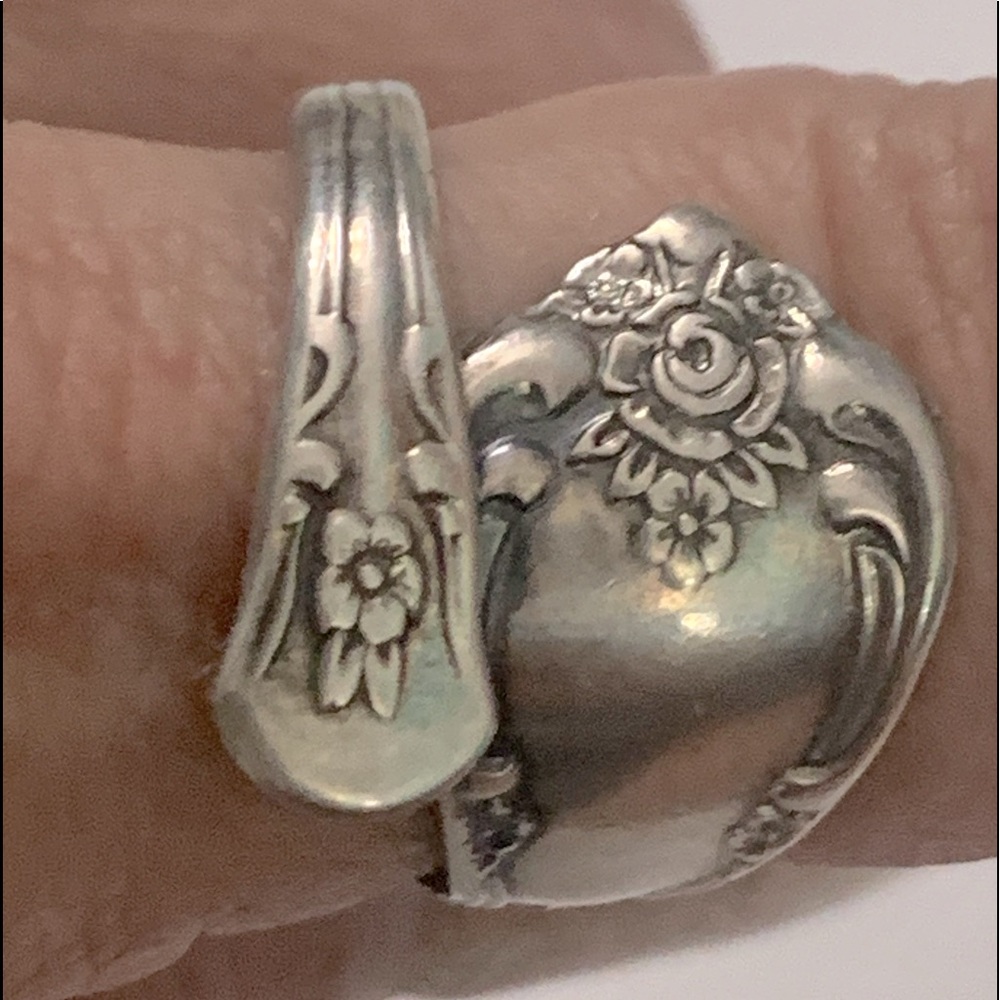 Vintage Oneida Sterling Silver “Spoon” Ring